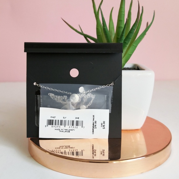 NWT COACH PAVE SIGNATURE SLIDER BRACELET 91427 SILVER $78 - Picture 2 of 3